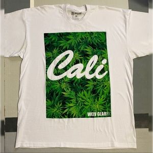 Men's White Weiv Gear "Cali" Graphic Tee